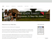 Tablet Screenshot of nielsgadefamily.com